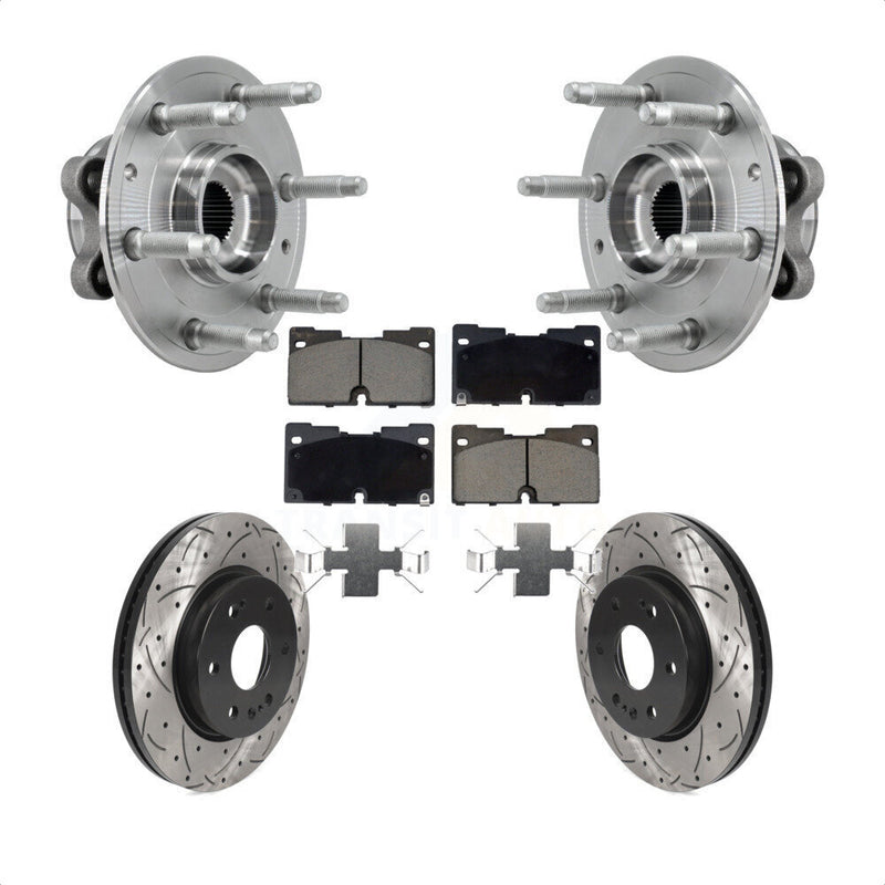 Transit Auto KBB-126993 Wheel Bearing and Hub Assembly for 2019-2023 Chevrolet Silverado 1500 LTD, GMC Sierra 1500 Limited, Cadillac Escalade & more - Front product image