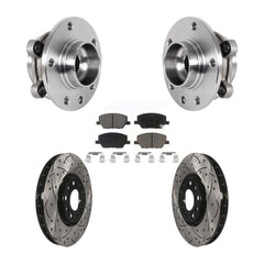 Transit Auto KBB-126999 Wheel Bearing and Hub Assembly for 2015-2022 Jeep Compass, Fiat 500X, Jeep Renegade - Front product image