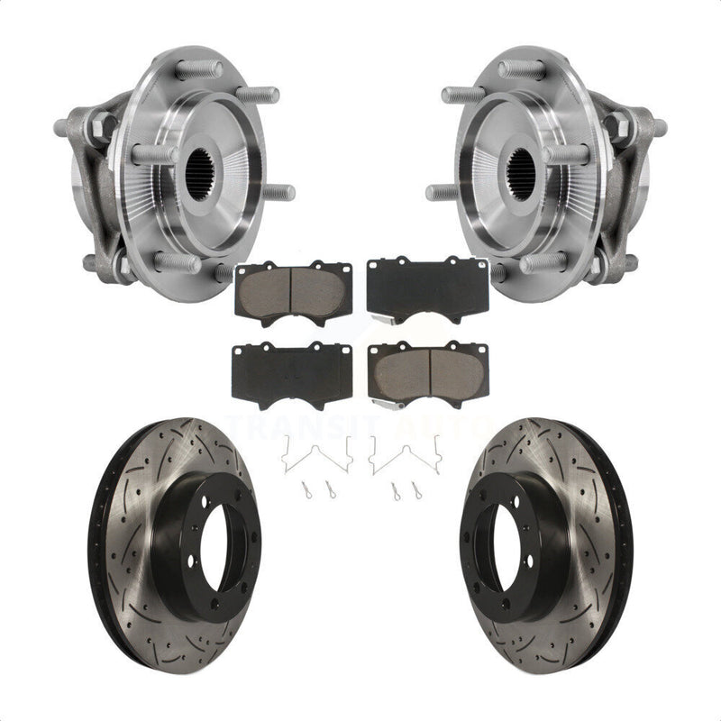 Transit Auto KBB-127000 Wheel Bearing and Hub Assembly for 2003-2023 Toyota Tacoma, Toyota FJ Cruiser, Toyota 4Runner - Front product image