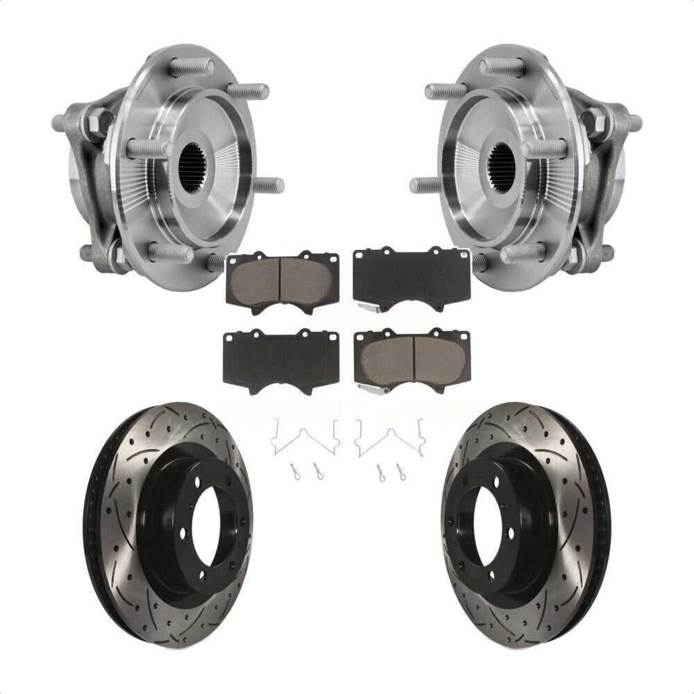 Transit Auto KBB-127001 Wheel Bearing and Hub Assembly for 2010-2023 Lexus GX460, Toyota 4Runner - Front product image