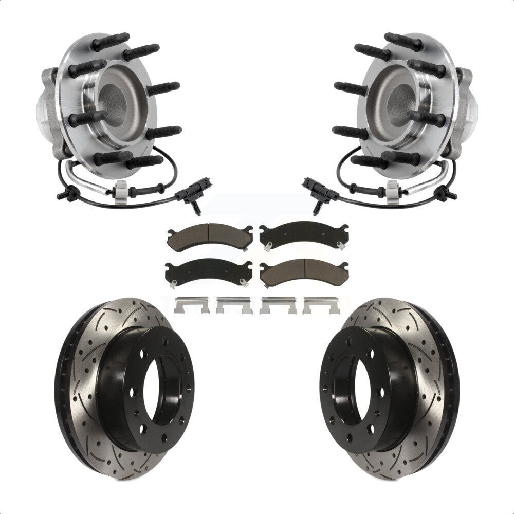 Transit Auto KBB-127002 Wheel Bearing and Hub Assembly for 2018-2020 Chevrolet Express 2500, GMC Savana 2500 - Front product image