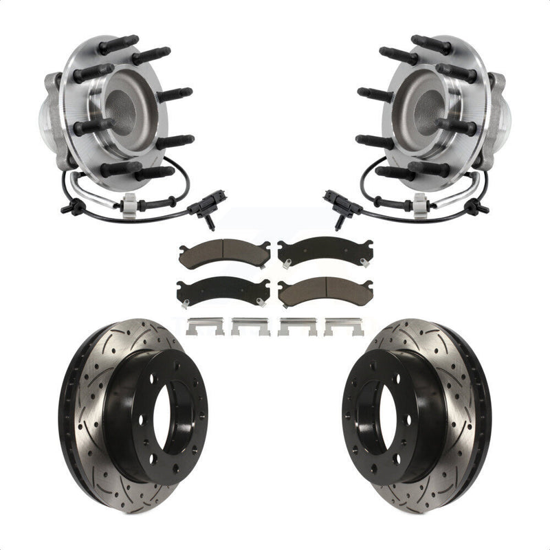 Transit Auto KBB-127002 Wheel Bearing and Hub Assembly for 2018-2020 Chevrolet Express 2500, GMC Savana 2500 - Front product image
