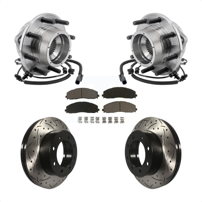 Transit Auto KBB-127003 Wheel Bearing and Hub Assembly for 2017-2022 Ford F-350 Super Duty - Front product image