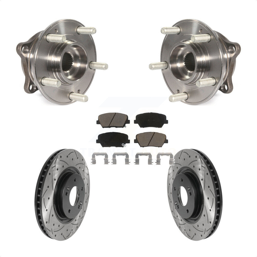 Transit Auto KBB-127006 Wheel Bearing and Hub Assembly for 2019-2022 Hyundai Nexo - Front product image