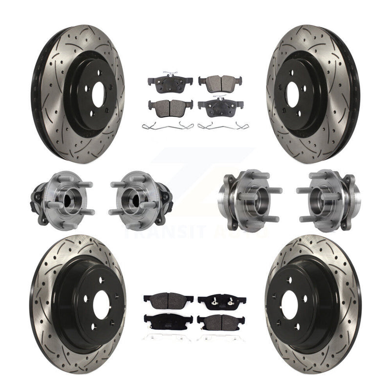Transit Auto KBB-127022 Wheel Bearing and Hub Assembly for 2018-2020 Lincoln Continental - Front and Rear product image