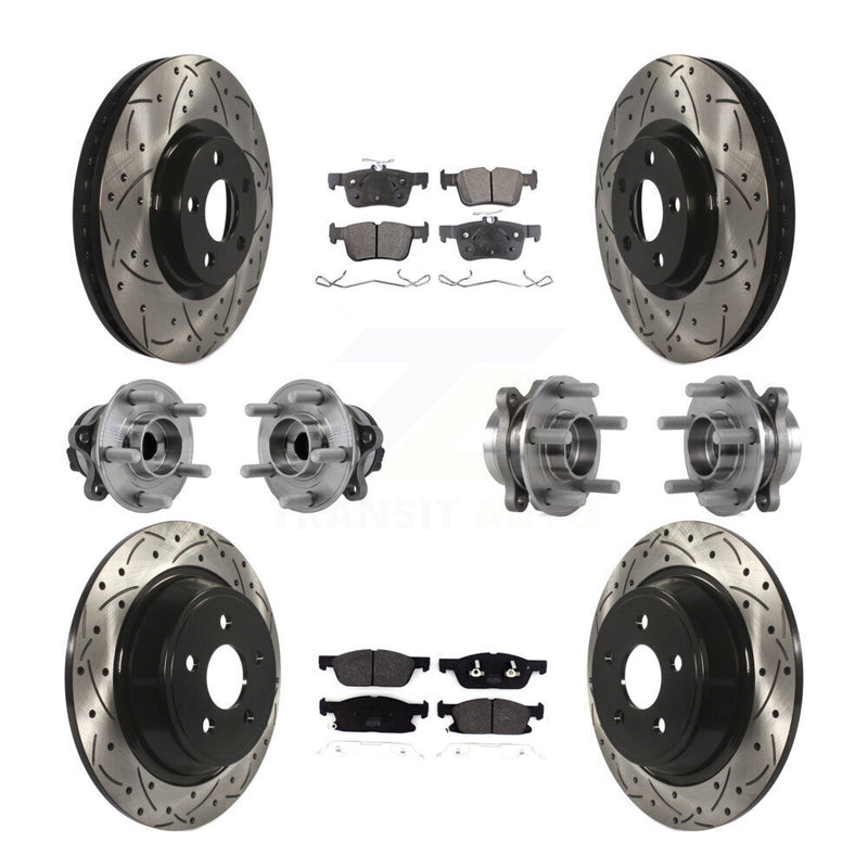 Transit Auto KBB-127023 Wheel Bearing and Hub Assembly for 2018-2020 Lincoln Continental - Front and Rear product image