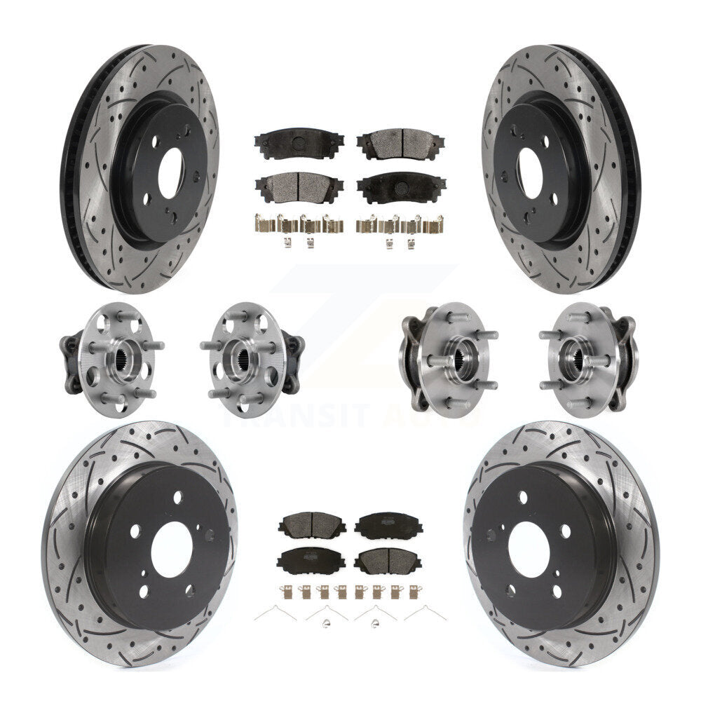 Transit Auto KBB-127031 Wheel Bearing and Hub Assembly for 2020-2024 Toyota Camry, Lexus ES250, Toyota Avalon - Front and Rear product image