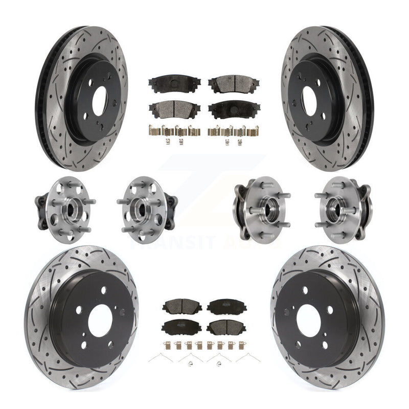 Transit Auto KBB-127031 Wheel Bearing and Hub Assembly for 2020-2024 Toyota Camry, Lexus ES250, Toyota Avalon - Front and Rear product image