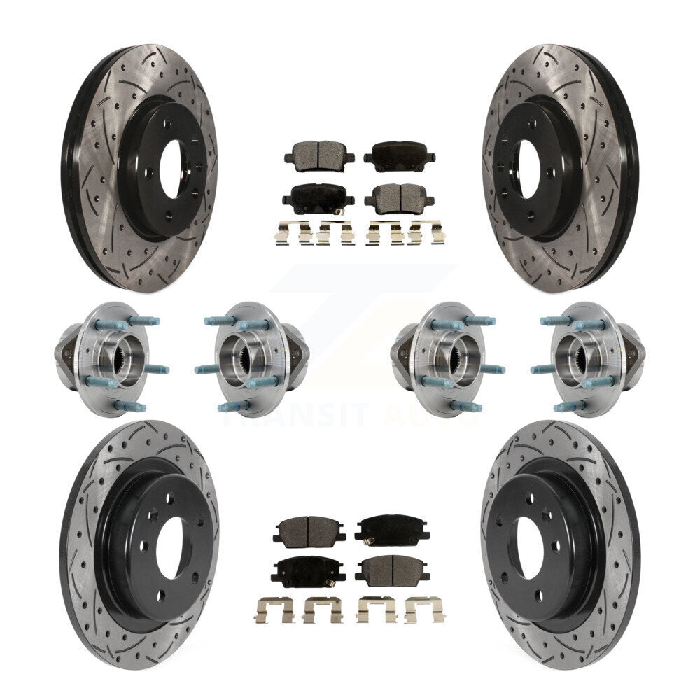 Transit Auto KBB-127034 Wheel Bearing and Hub Assembly for 2018-2020 Chevrolet Equinox, GMC Terrain - Front and Rear product image