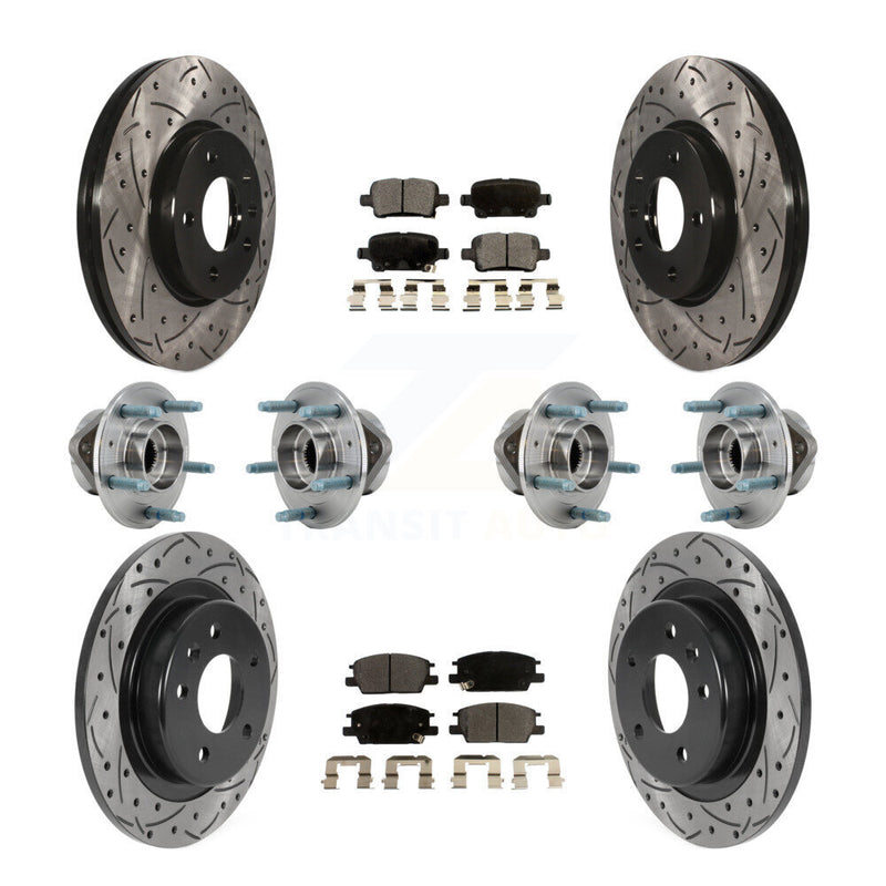 Transit Auto KBB-127034 Wheel Bearing and Hub Assembly for 2018-2020 Chevrolet Equinox, GMC Terrain - Front and Rear product image