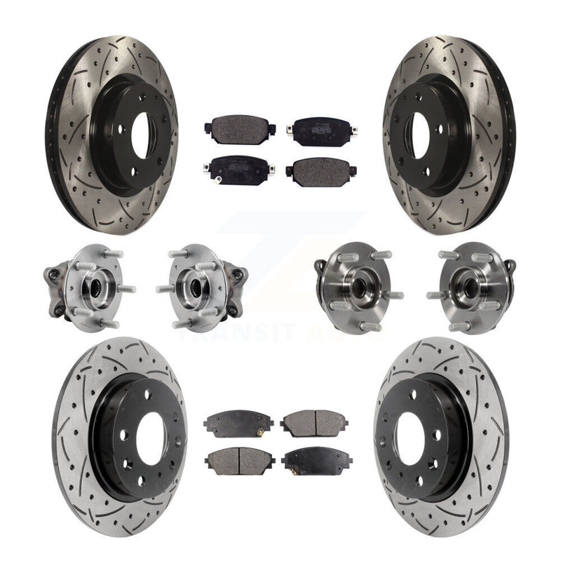 Transit Auto KBB-127035 Wheel Bearing and Hub Assembly for 2019-2021 Mazda CX-3 - Front and Rear product image