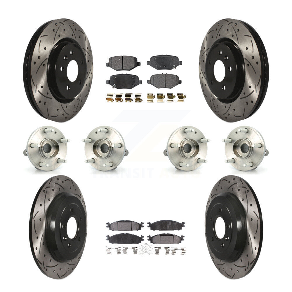 Transit Auto KBB-127036 Wheel Bearing and Hub Assembly for 2015 Ford Explorer - Front and Rear product image