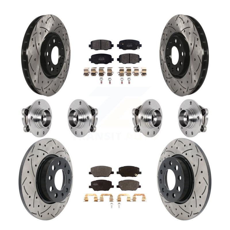 Transit Auto KBB-127037 Wheel Bearing and Hub Assembly for 2015-2021 Fiat 500X, Jeep Renegade - Front and Rear product image