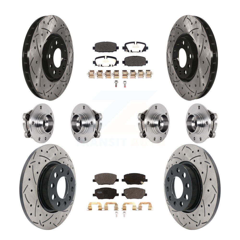 Transit Auto KBB-127038 Wheel Bearing and Hub Assembly for 2018-2019 Jeep Compass - Front and Rear product image