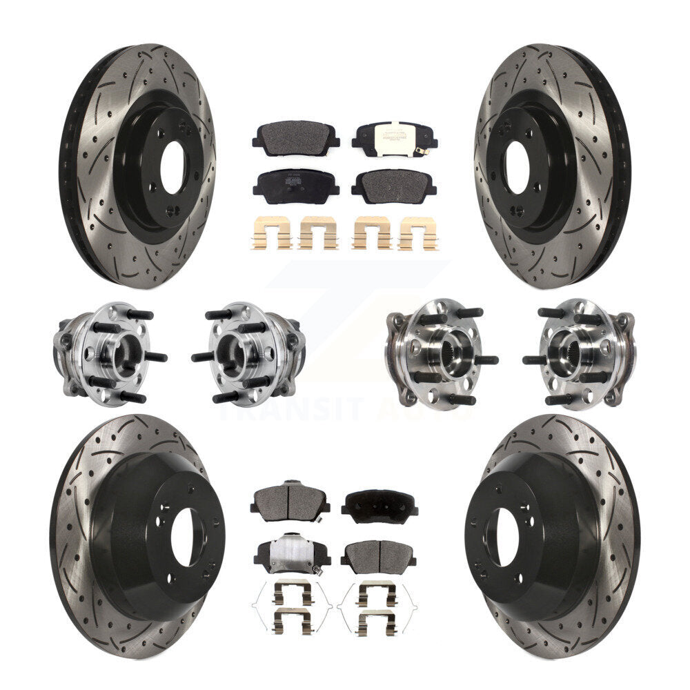Transit Auto KBB-127044 Wheel Bearing and Hub Assembly for 2016-2020 Kia Sorento - Front and Rear product image
