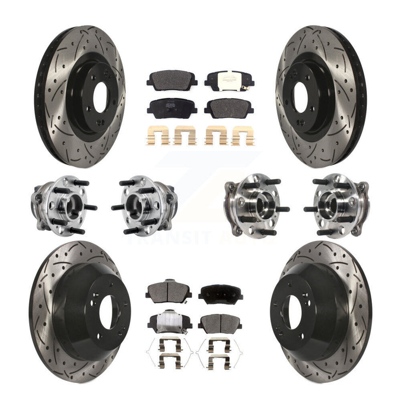 Transit Auto KBB-127044 Wheel Bearing and Hub Assembly for 2016-2020 Kia Sorento - Front and Rear product image