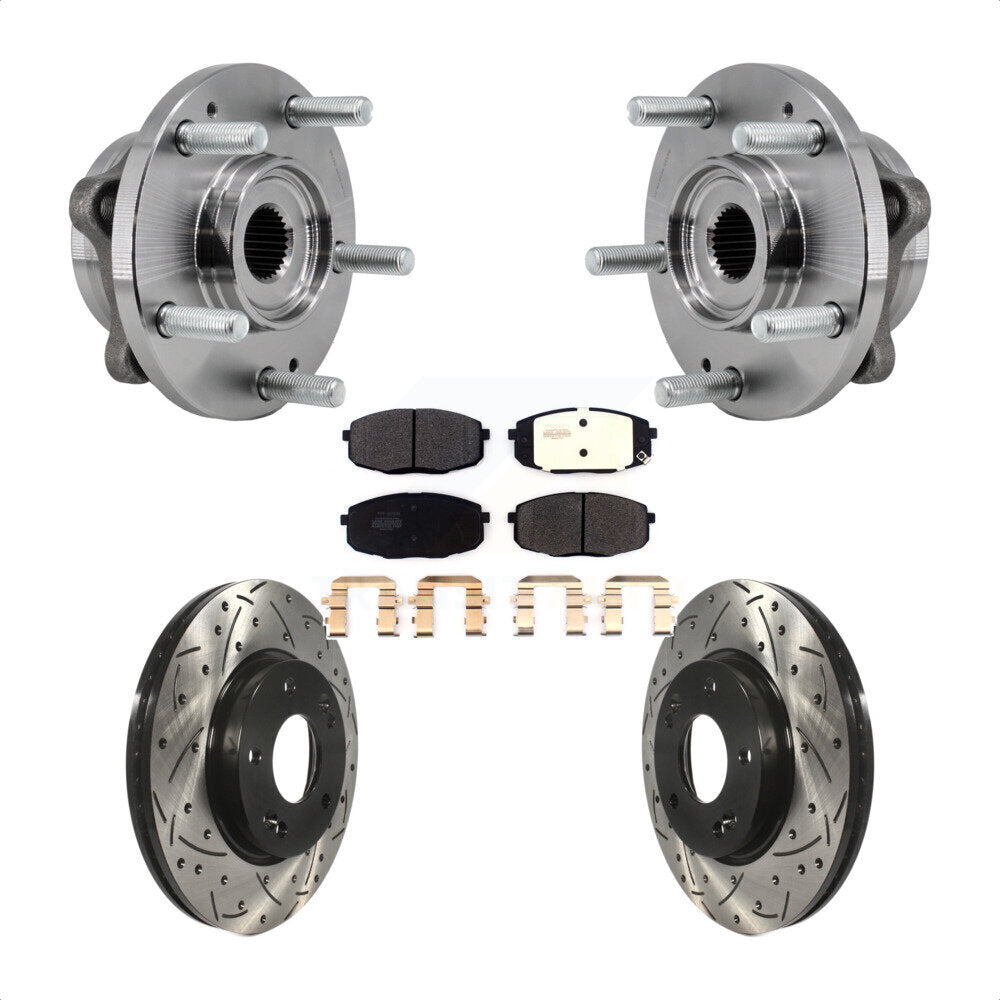 Transit Auto KBB-127054 Wheel Bearing and Hub Assembly for 2017-2019 Kia Soul - Front product image