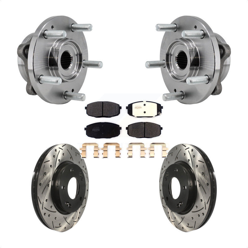 Transit Auto KBB-127054 Wheel Bearing and Hub Assembly for 2017-2019 Kia Soul - Front product image