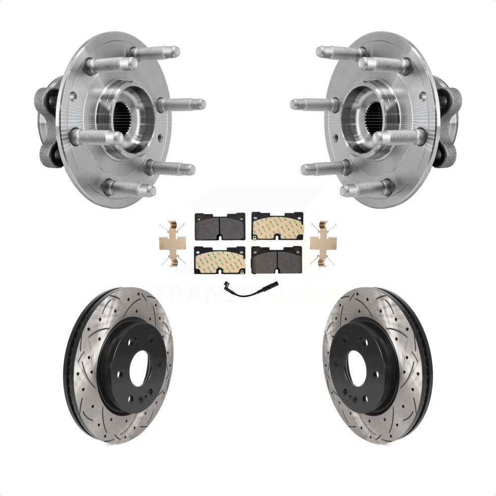 Transit Auto KBB-127058 Wheel Bearing and Hub Assembly for 2019-2023 Chevrolet Silverado 1500 LTD, GMC Sierra 1500 Limited, Cadillac Escalade & more - Front product image