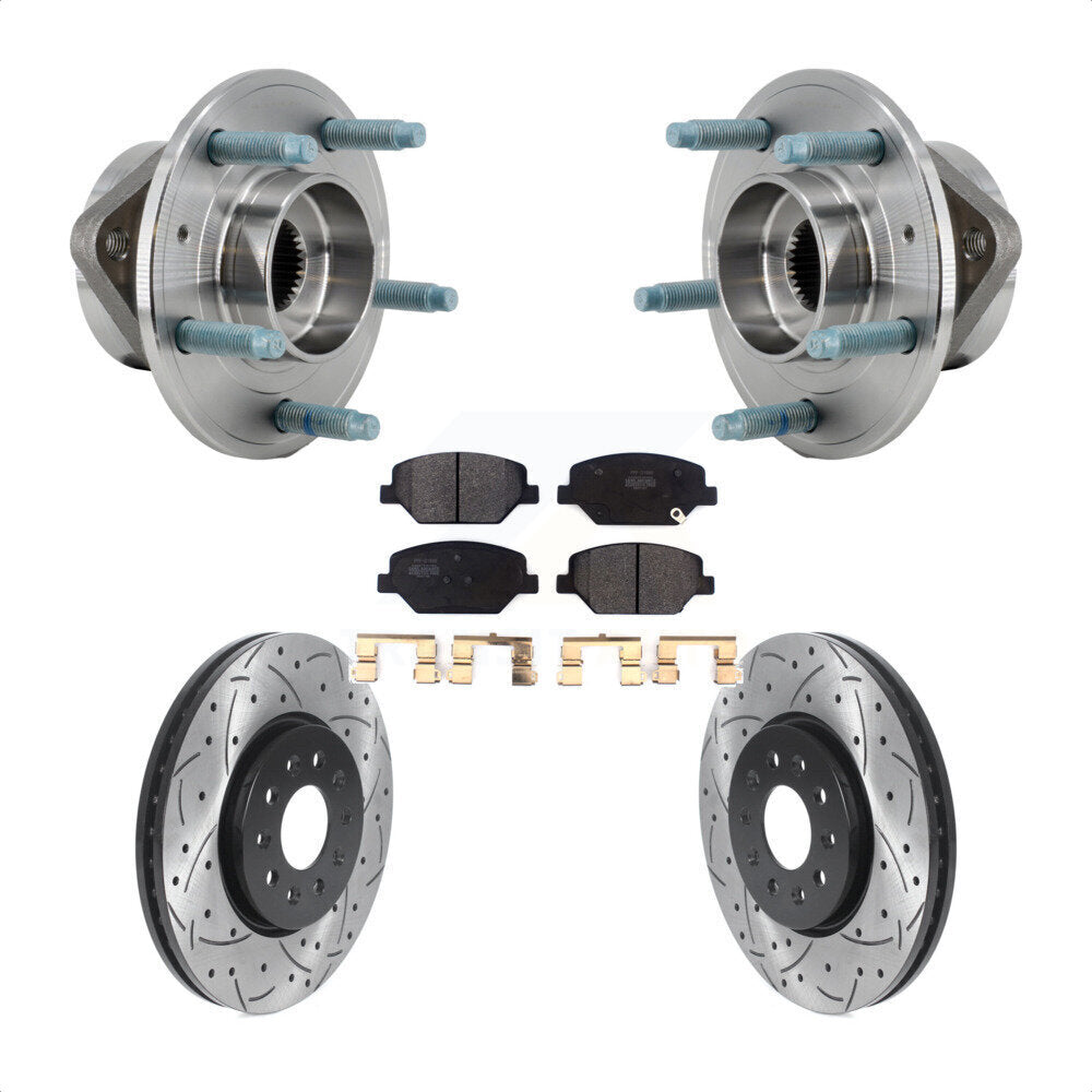 Transit Auto KBB-127060 Wheel Bearing and Hub Assembly for 2018-2020 Chevrolet Equinox, GMC Terrain - Front product image