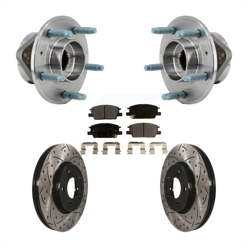 Transit Auto KBB-127061 Wheel Bearing and Hub Assembly for 2018-2020 Chevrolet Equinox, GMC Terrain - Front product image