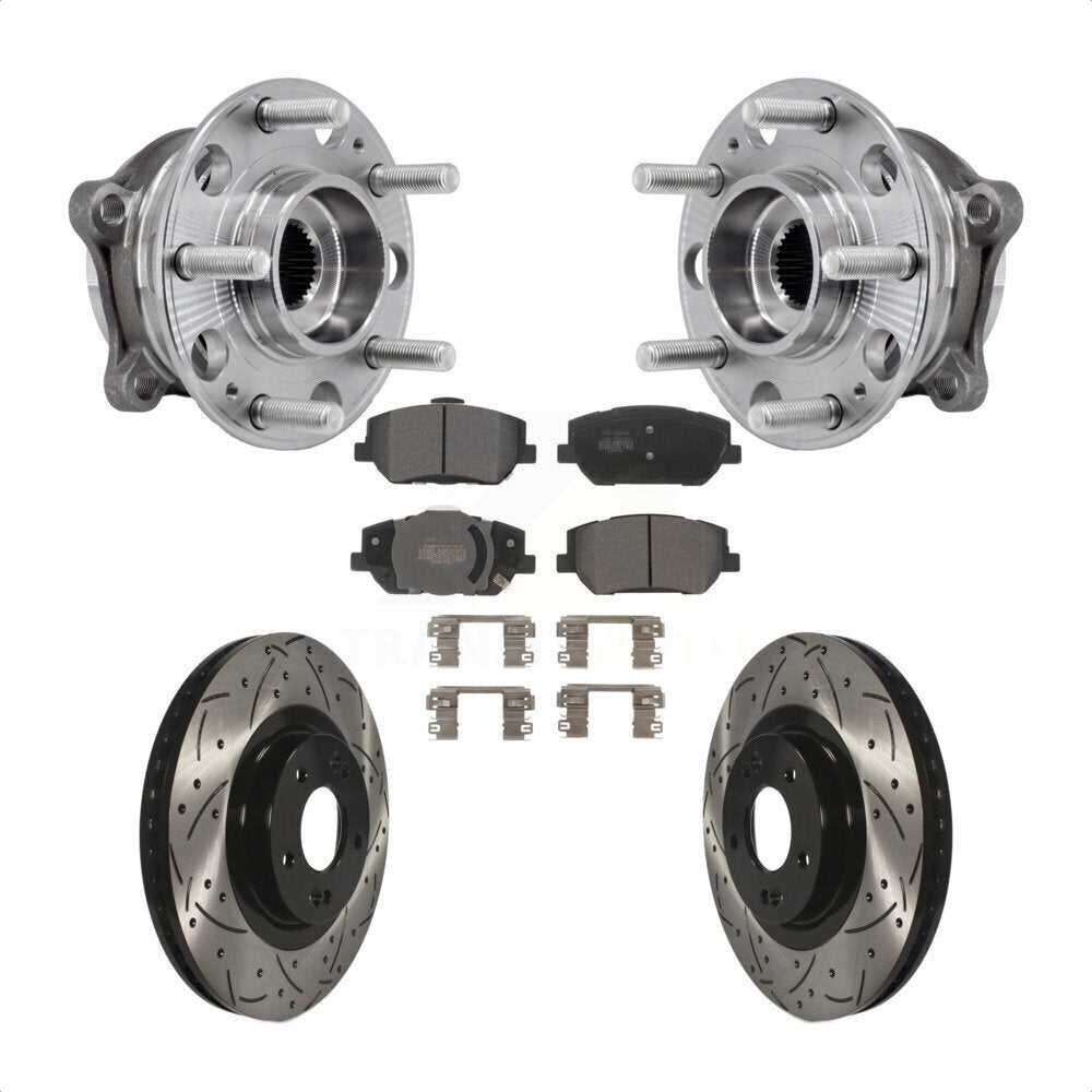 Transit Auto KBB-127065 Wheel Bearing and Hub Assembly for 2019-2020 Hyundai Santa Fe - Front product image