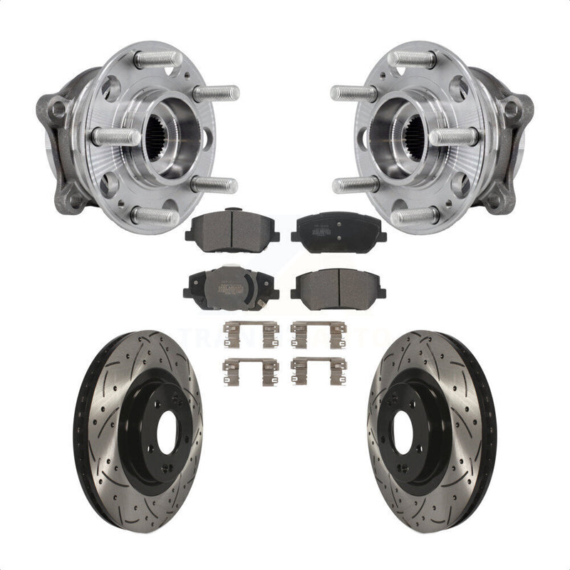 Transit Auto KBB-127065 Wheel Bearing and Hub Assembly for 2019-2020 Hyundai Santa Fe - Front product image