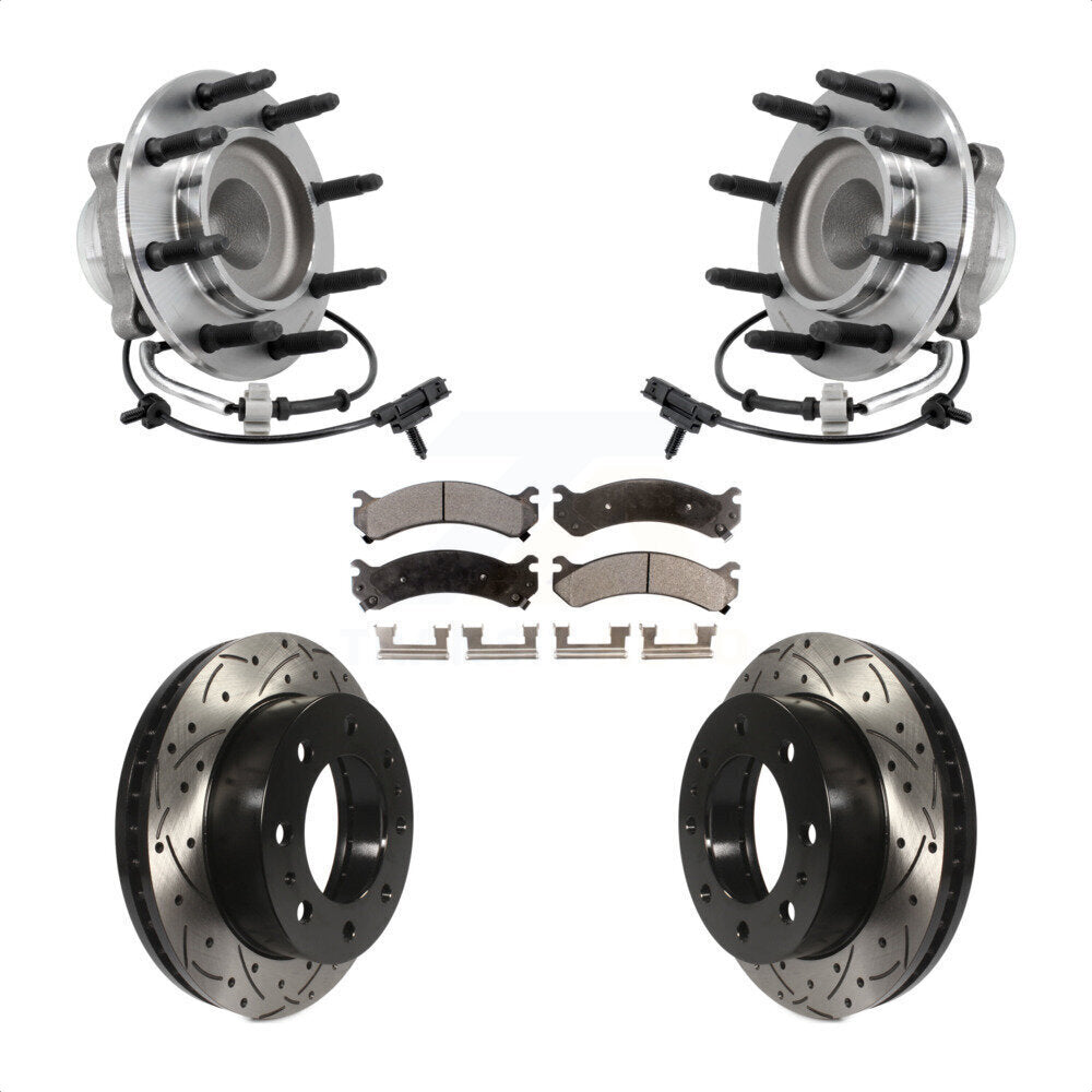 Transit Auto KBB-127067 Wheel Bearing and Hub Assembly for 2018-2020 Chevrolet Express 2500, GMC Savana 2500 - Front product image