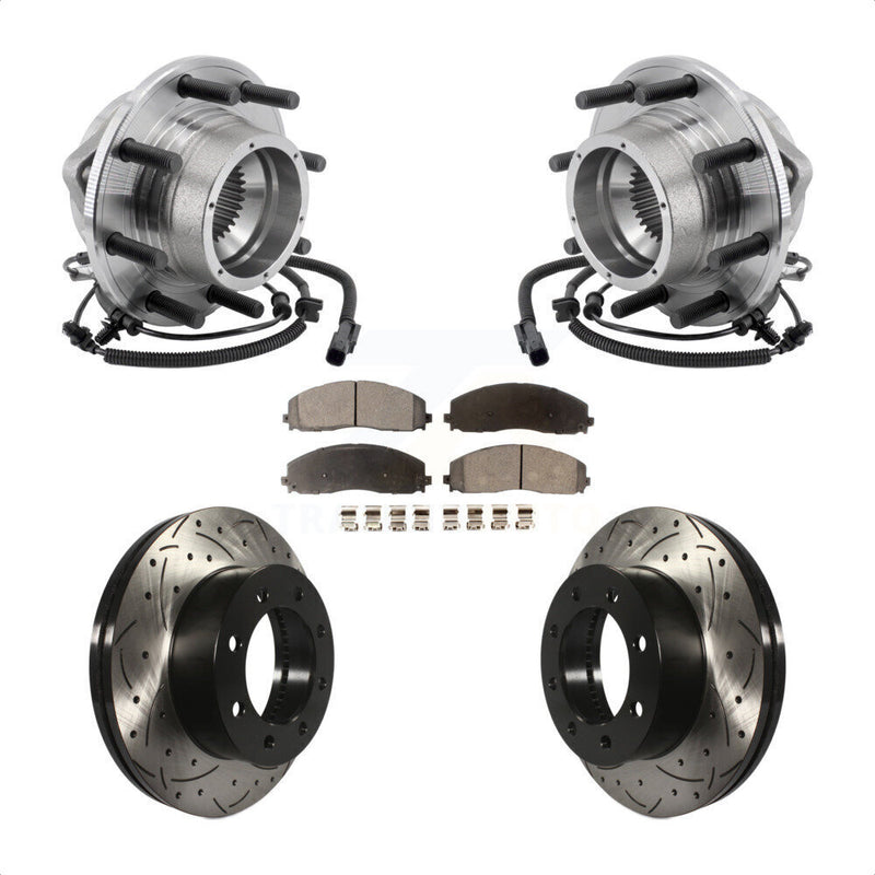 Transit Auto KBB-127069 Wheel Bearing and Hub Assembly for 2017-2022 Ford F-350 Super Duty - Front product image