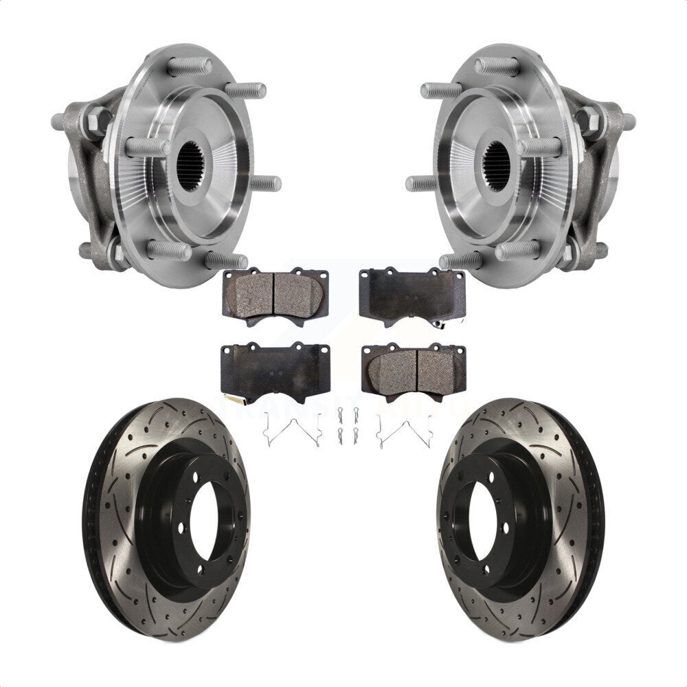 Transit Auto KBB-127071 Wheel Bearing and Hub Assembly for 2010-2023 Lexus GX460, Toyota 4Runner - Front product image