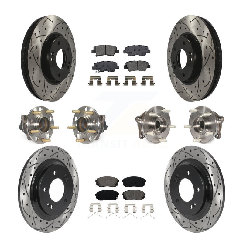 Transit Auto KBB-127078 Wheel Bearing and Hub Assembly for 2016 Hyundai Sonata - Front and Rear product image