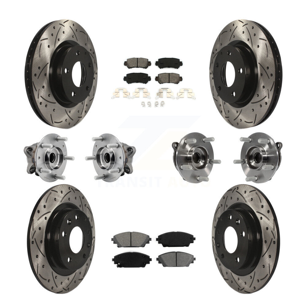 Transit Auto KBB-127091 Wheel Bearing and Hub Assembly for 2016-2018 Mazda CX-3 - Front and Rear product image