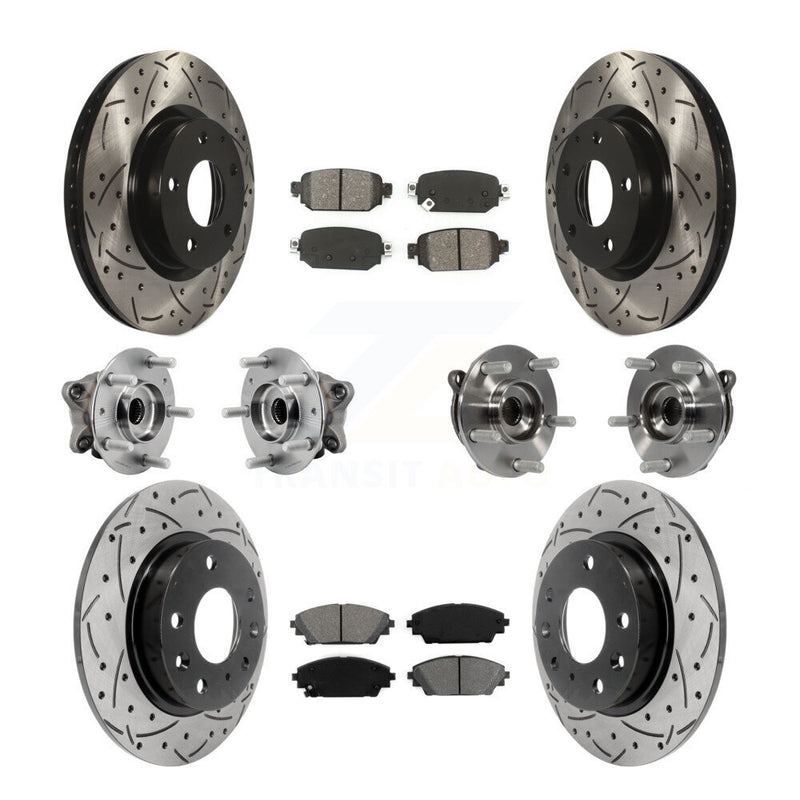 Transit Auto KBB-127092 Wheel Bearing and Hub Assembly for 2019-2021 Mazda CX-3 - Front and Rear product image