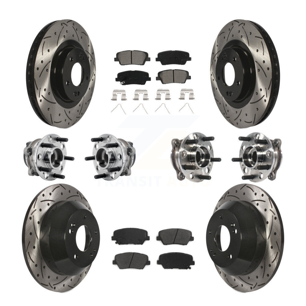 Transit Auto KBB-127096 Wheel Bearing and Hub Assembly for 2016-2020 Kia Sorento - Front and Rear product image