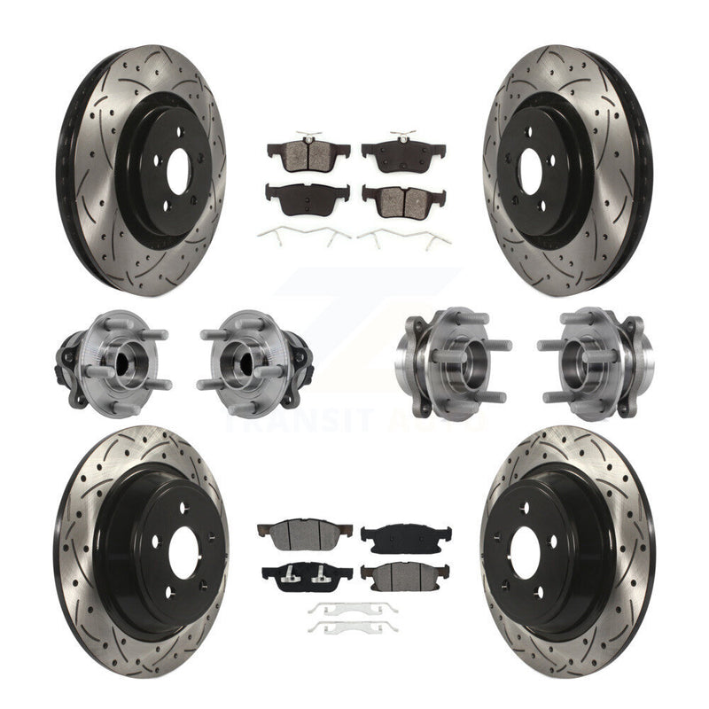 Transit Auto KBB-127099 Wheel Bearing and Hub Assembly for 2015-2023 Lincoln Nautilus, Lincoln MKX, Ford Edge - Front and Rear product image