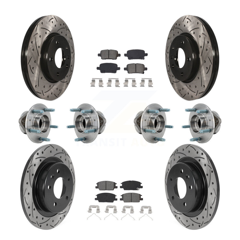 Transit Auto KBB-127101 Wheel Bearing and Hub Assembly for 2018-2020 Chevrolet Equinox, GMC Terrain - Front and Rear product image