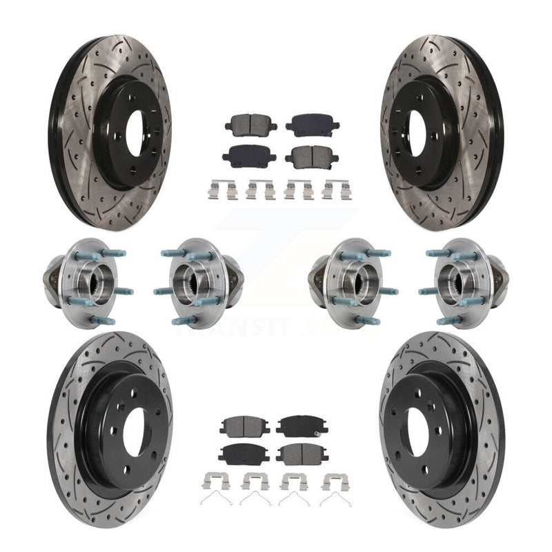 Transit Auto KBB-127101 Wheel Bearing and Hub Assembly for 2018-2020 Chevrolet Equinox, GMC Terrain - Front and Rear product image
