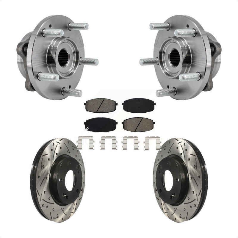 Transit Auto KBB-127103 Wheel Bearing and Hub Assembly for 2017-2019 Kia Soul - Front product image