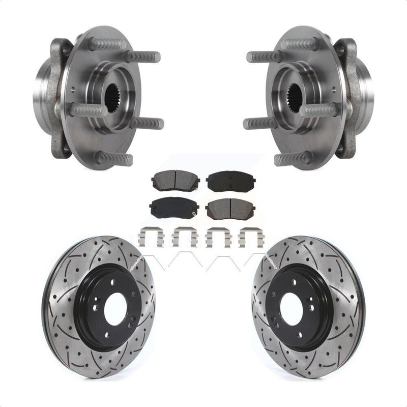 Transit Auto KBB-127104 Wheel Bearing and Hub Assembly for 2018-2023 Kia Forte5, Kia Forte, Hyundai Elantra GT & more - Front product image