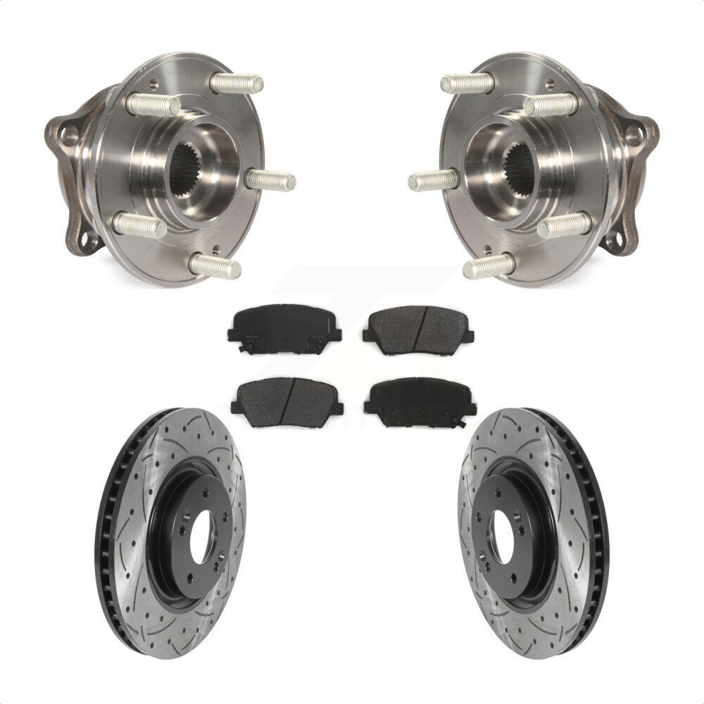 Transit Auto KBB-127106 Wheel Bearing and Hub Assembly for 2019-2022 Hyundai Nexo - Front product image