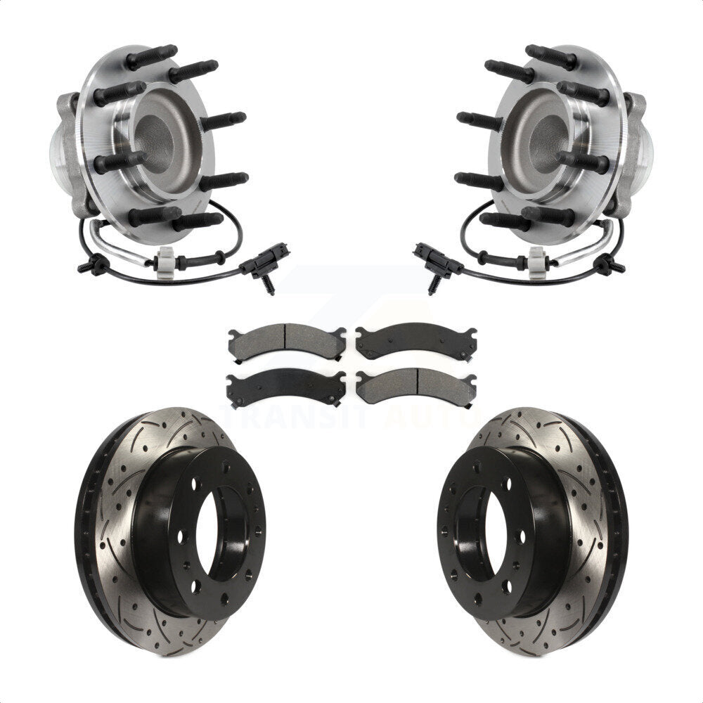 Transit Auto KBB-127108 Wheel Bearing and Hub Assembly for 2018-2020 Chevrolet Express 2500, GMC Savana 2500 - Front product image