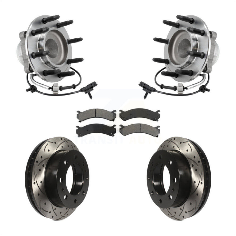 Transit Auto KBB-127108 Wheel Bearing and Hub Assembly for 2018-2020 Chevrolet Express 2500, GMC Savana 2500 - Front product image