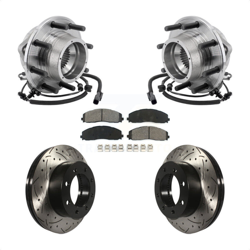 Transit Auto KBB-127109 Wheel Bearing and Hub Assembly for 2017-2022 Ford F-350 Super Duty - Front product image