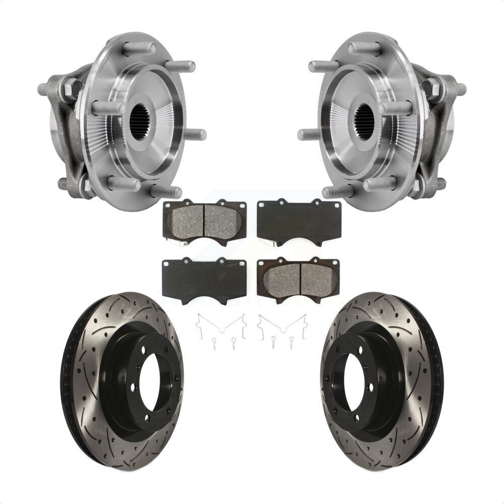 Transit Auto KBB-127111 Wheel Bearing and Hub Assembly for 2010-2023 Lexus GX460, Toyota 4Runner - Front product image