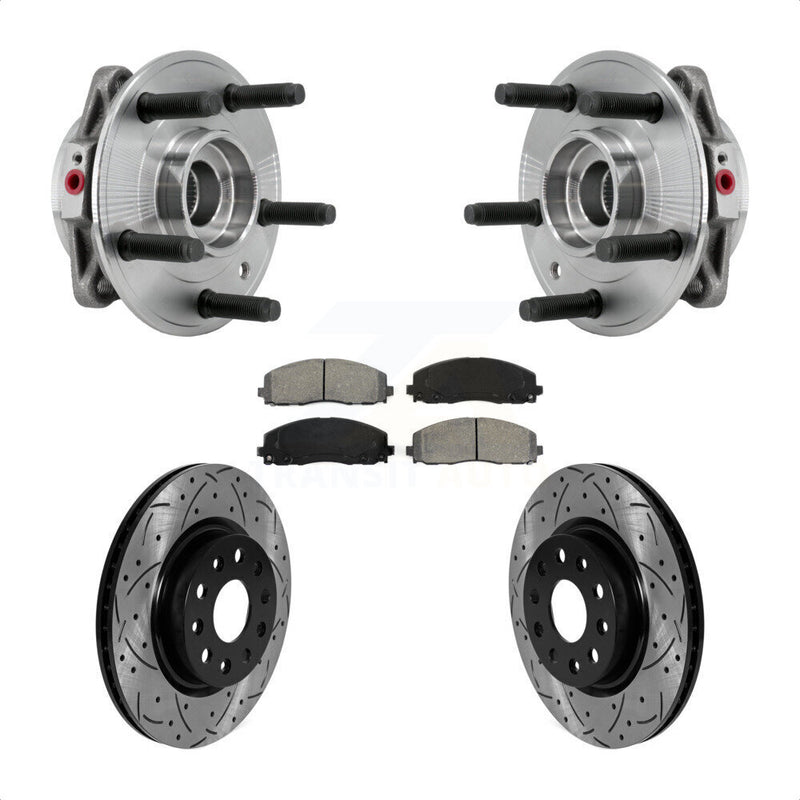 Transit Auto KBB-127115 Wheel Bearing and Hub Assembly for 2021-2024 Jeep Wrangler - Front product image