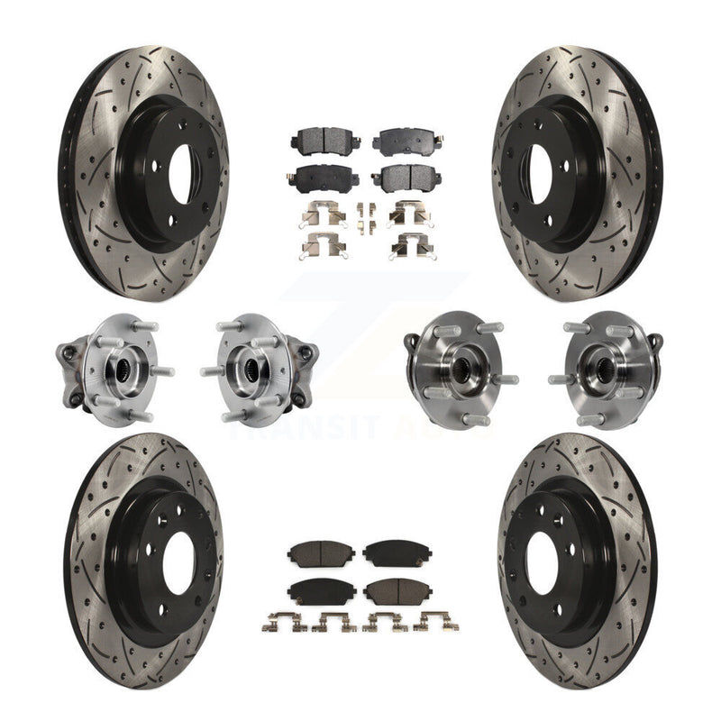Transit Auto KBB-127119 Wheel Bearing and Hub Assembly for 2016-2018 Mazda CX-3 - Front and Rear product image
