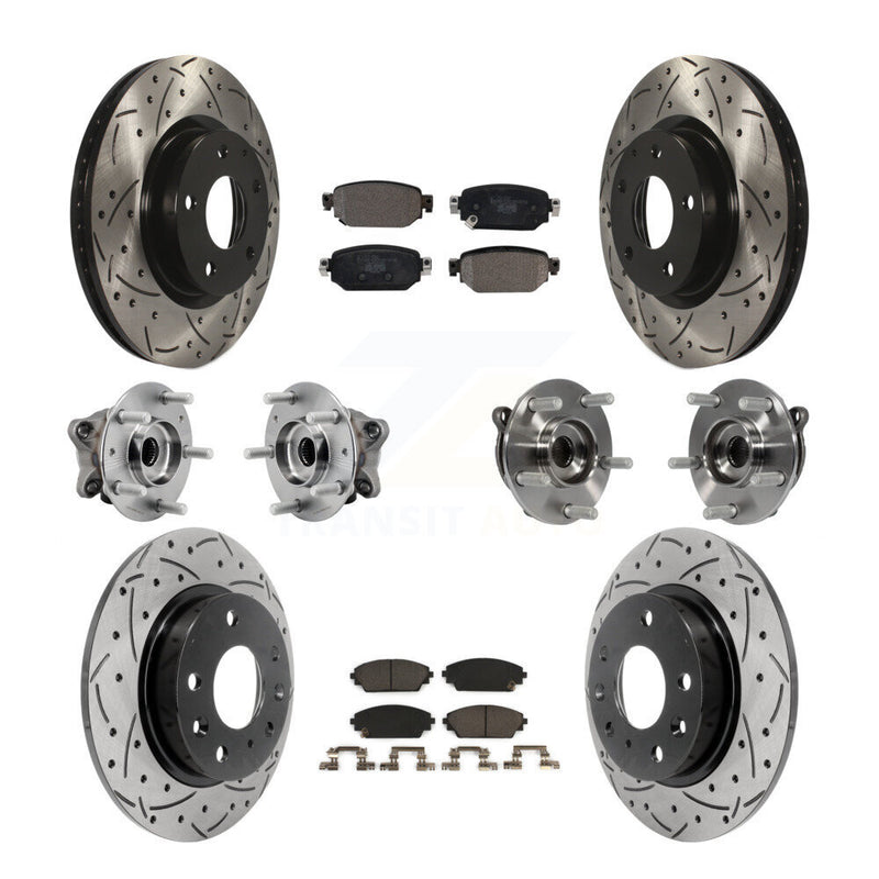 Transit Auto KBB-127120 Wheel Bearing and Hub Assembly for 2019-2021 Mazda CX-3 - Front and Rear product image