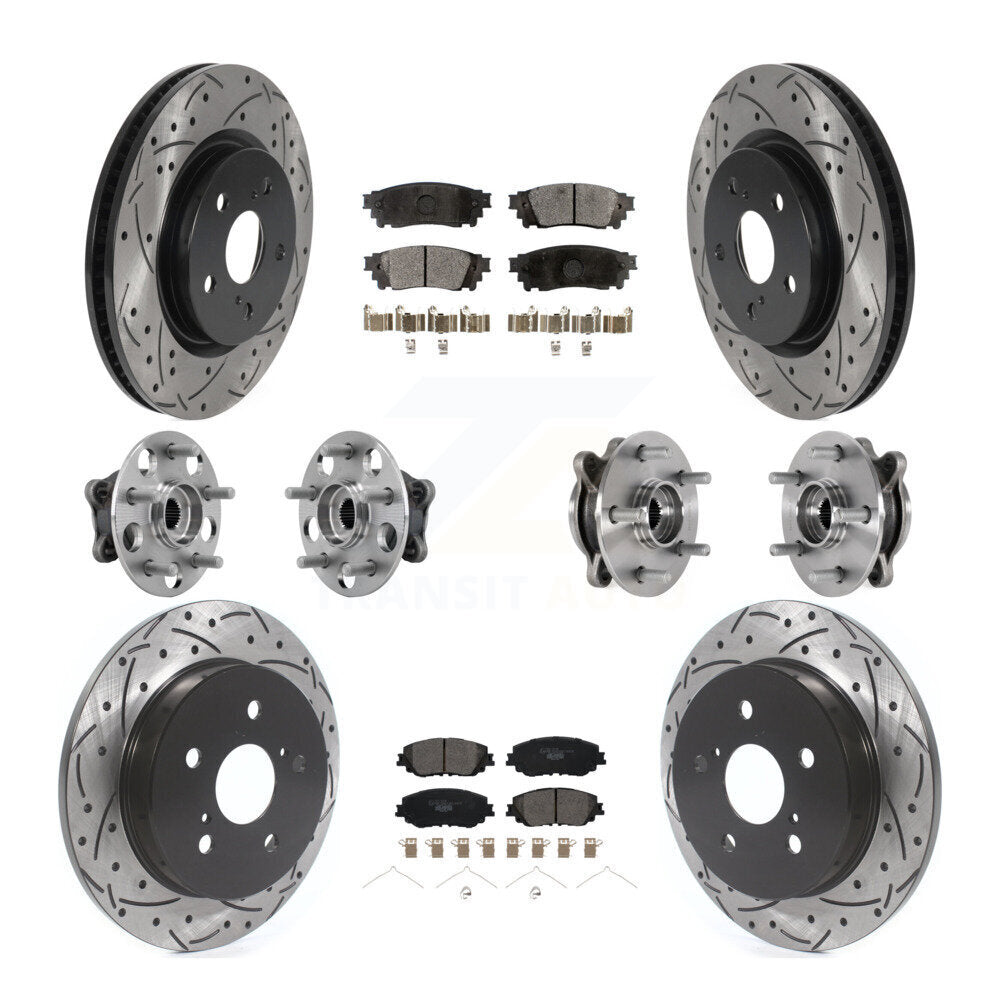 Transit Auto KBB-127123 Wheel Bearing and Hub Assembly for 2020-2024 Toyota Camry, Lexus ES250, Toyota Avalon - Front and Rear product image