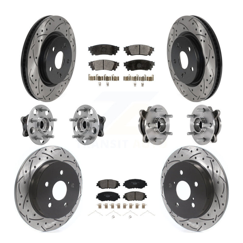 Transit Auto KBB-127123 Wheel Bearing and Hub Assembly for 2020-2024 Toyota Camry, Lexus ES250, Toyota Avalon - Front and Rear product image