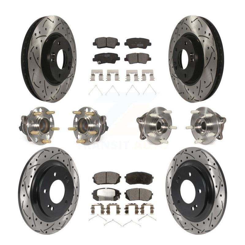 Transit Auto KBB-127129 Wheel Bearing and Hub Assembly for 2016 Hyundai Sonata - Front and Rear product image